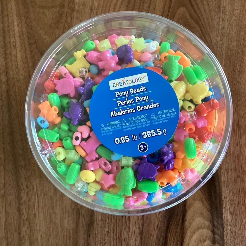 Creatology Pony Beads in Assorted Shapes